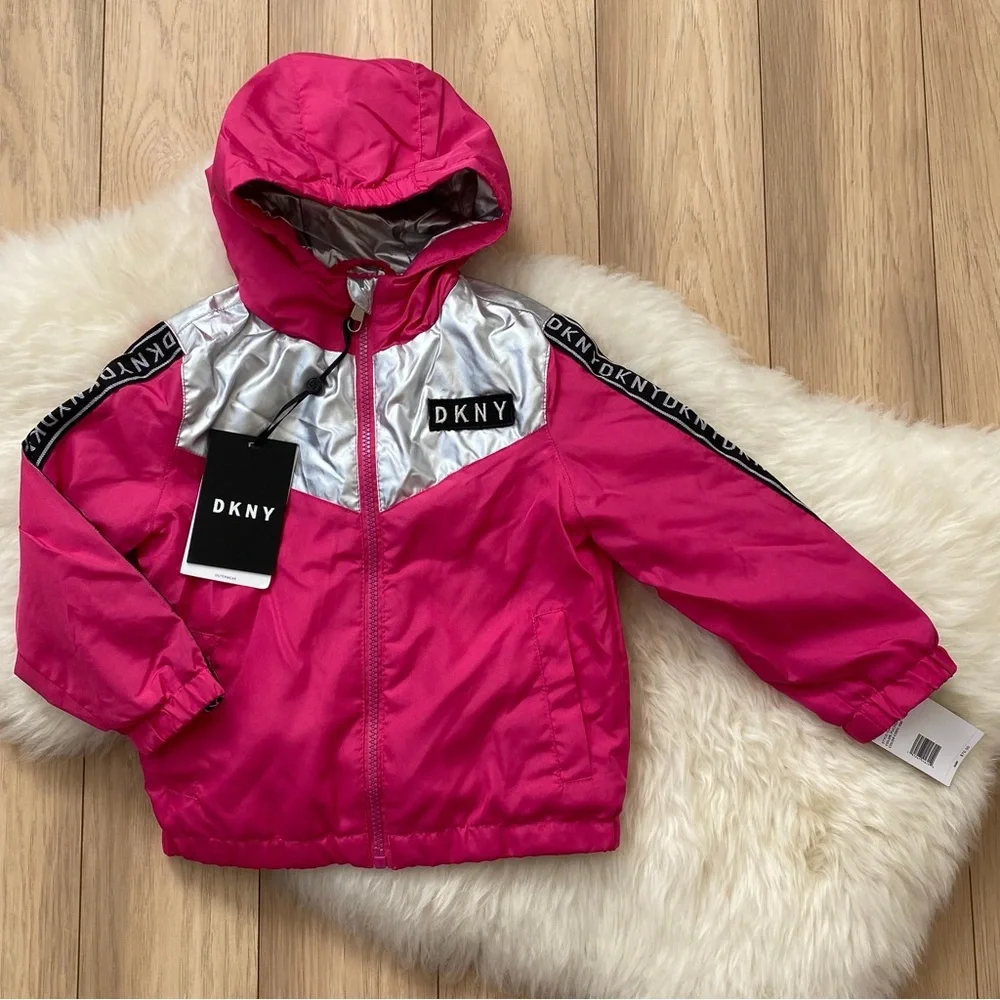 DKNY girls jacket, size 4